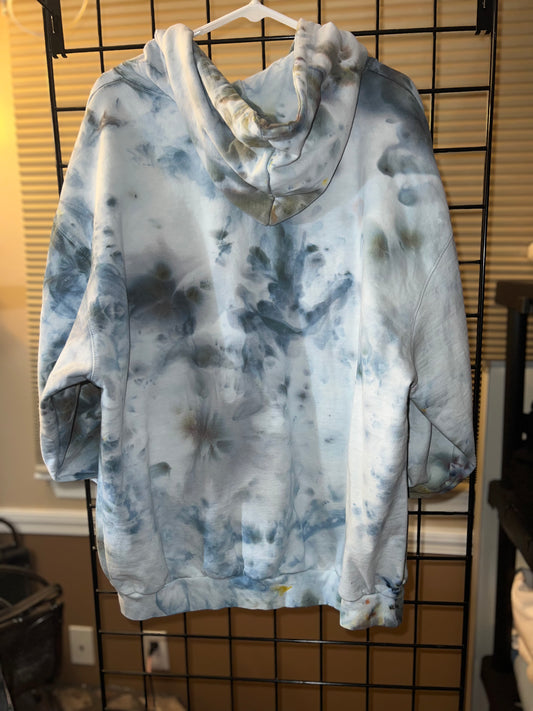 702 XXL Heavy Metal Zip Up Hoodie
