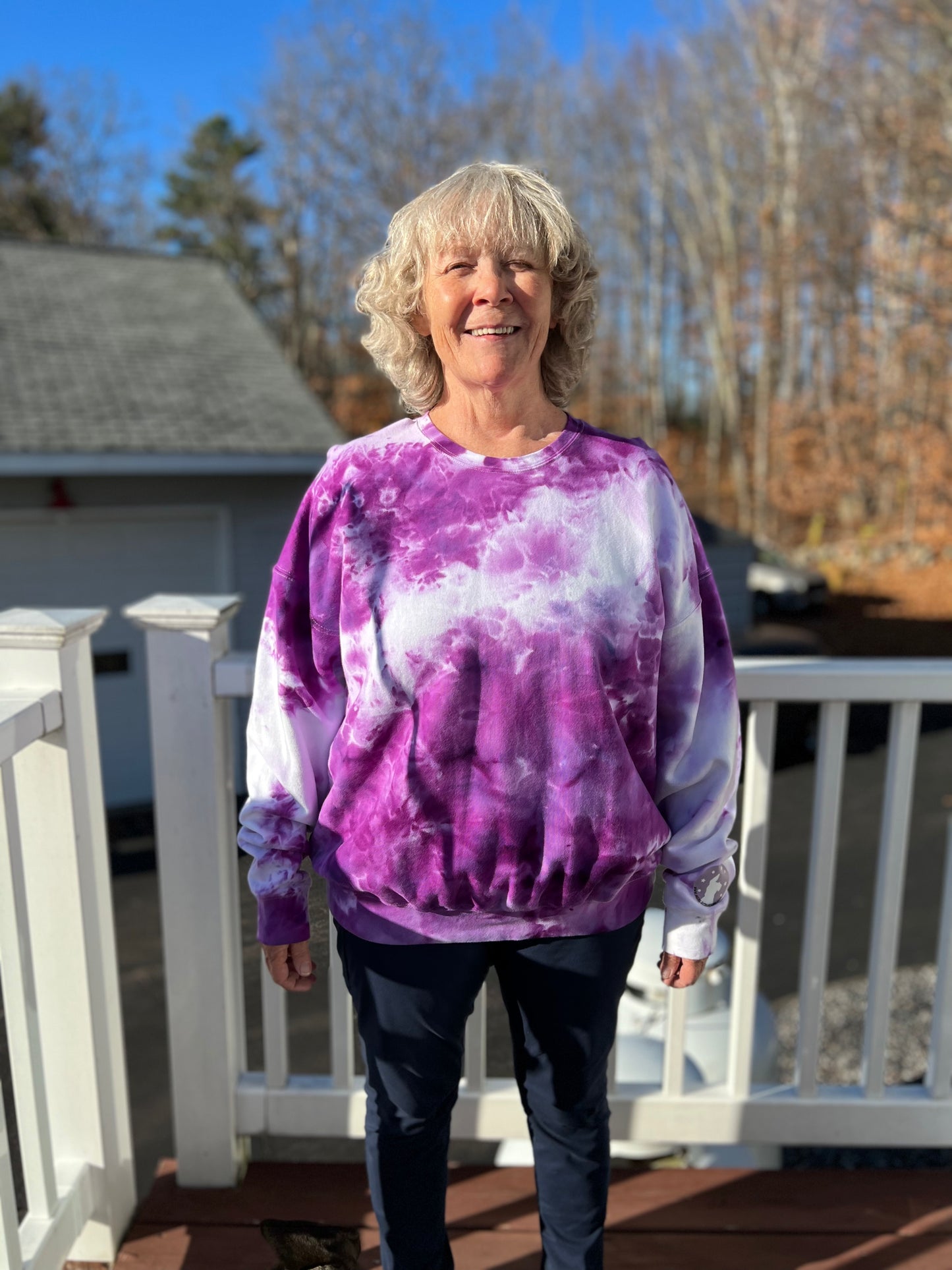 XL Purple Daze Crewneck