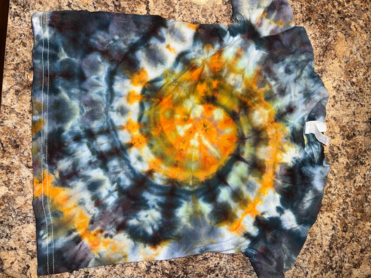 3T Blues and Orange Spiral