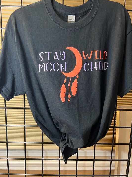 Large Stay Wild Moon Child T-shirt
