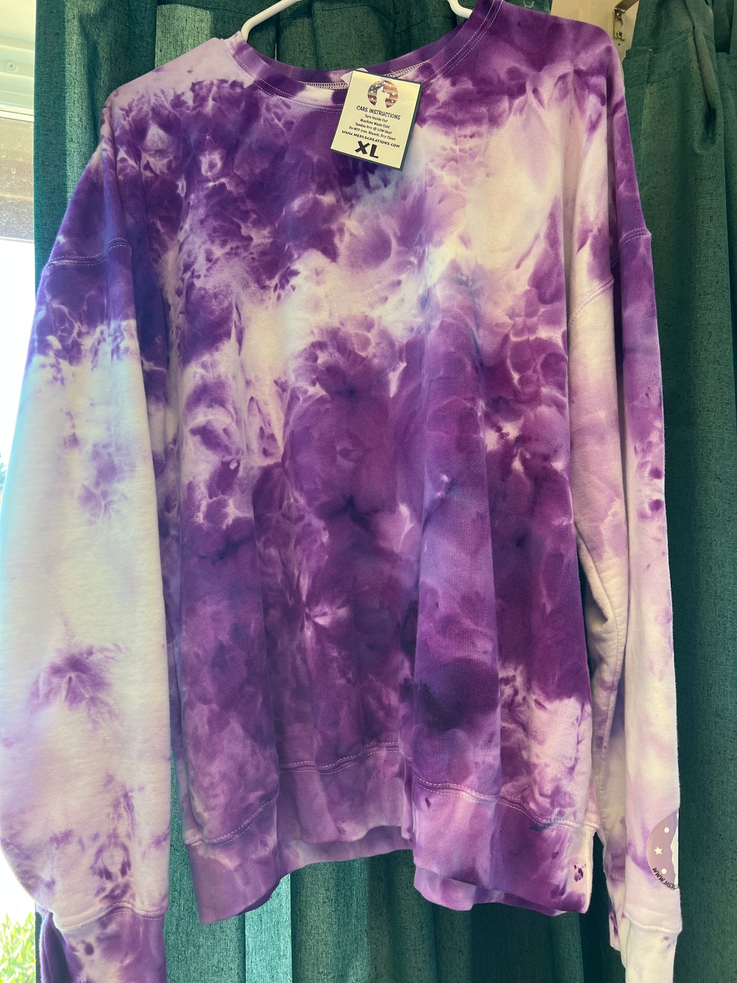 XL Purple Daze Crewneck