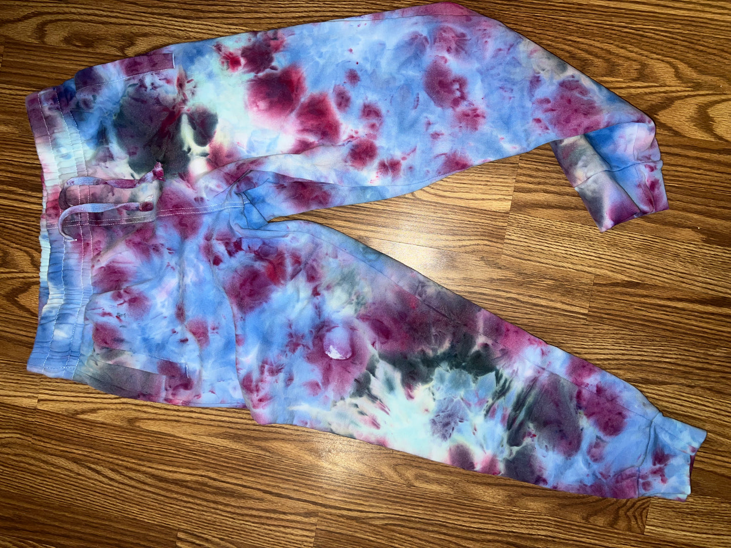 904 Large Basic Jogger Blues and purple