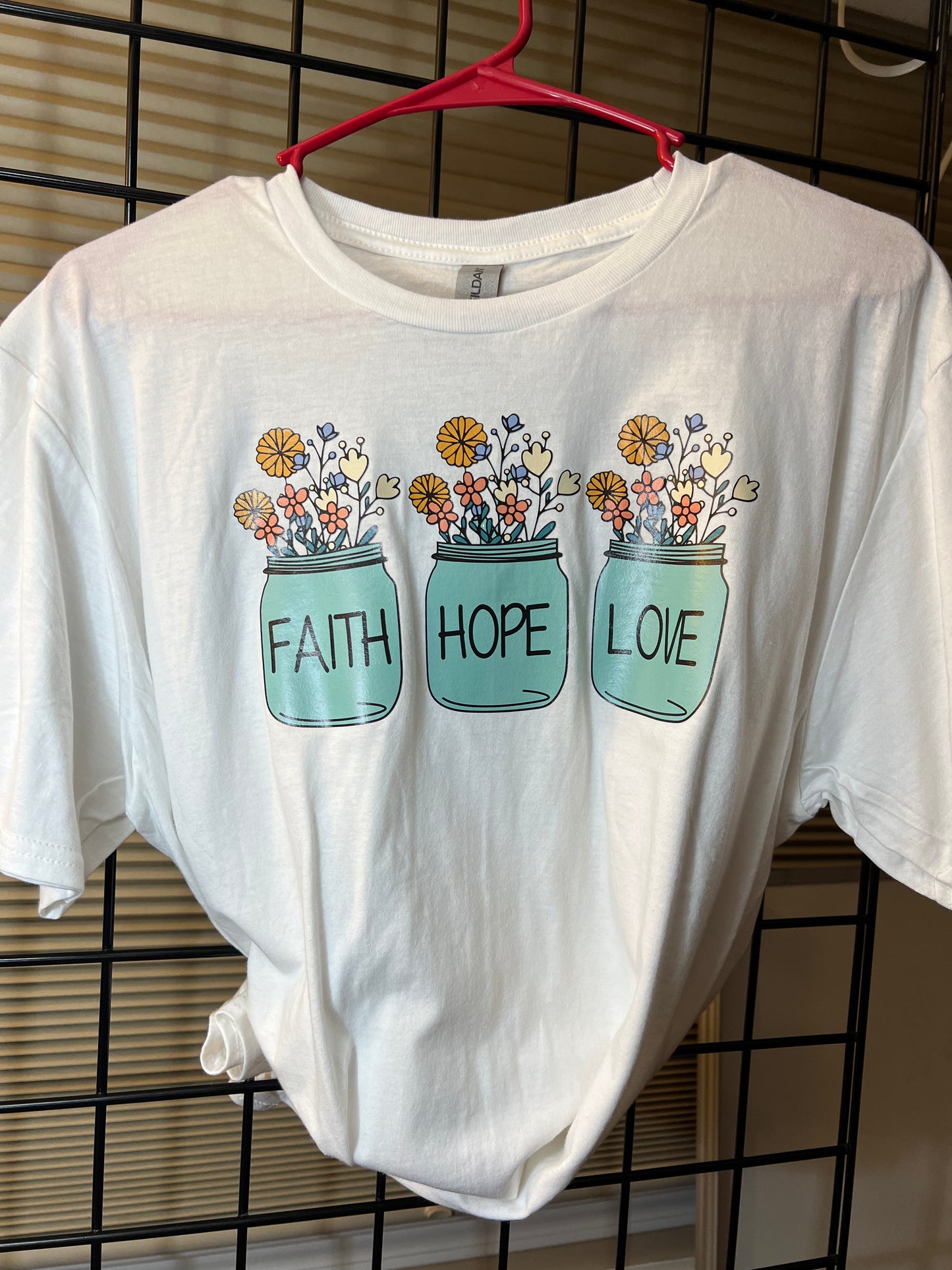 Large White Flower's T-shirt