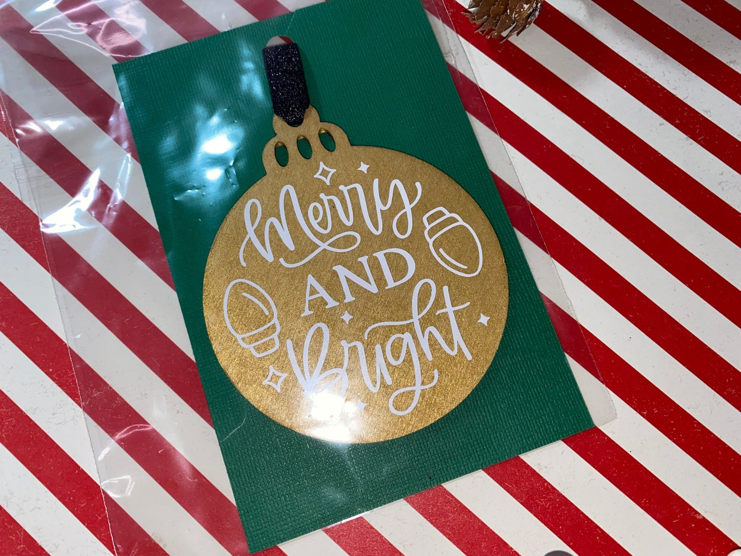Merry and Bright Ornaments - Merlscreations