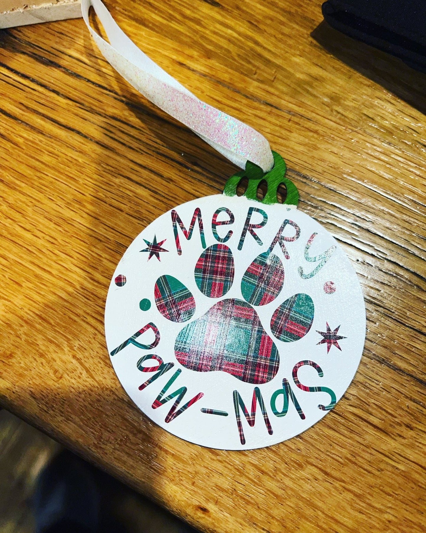 MERRY PAW-MAS ORNAMENT - Merlscreations