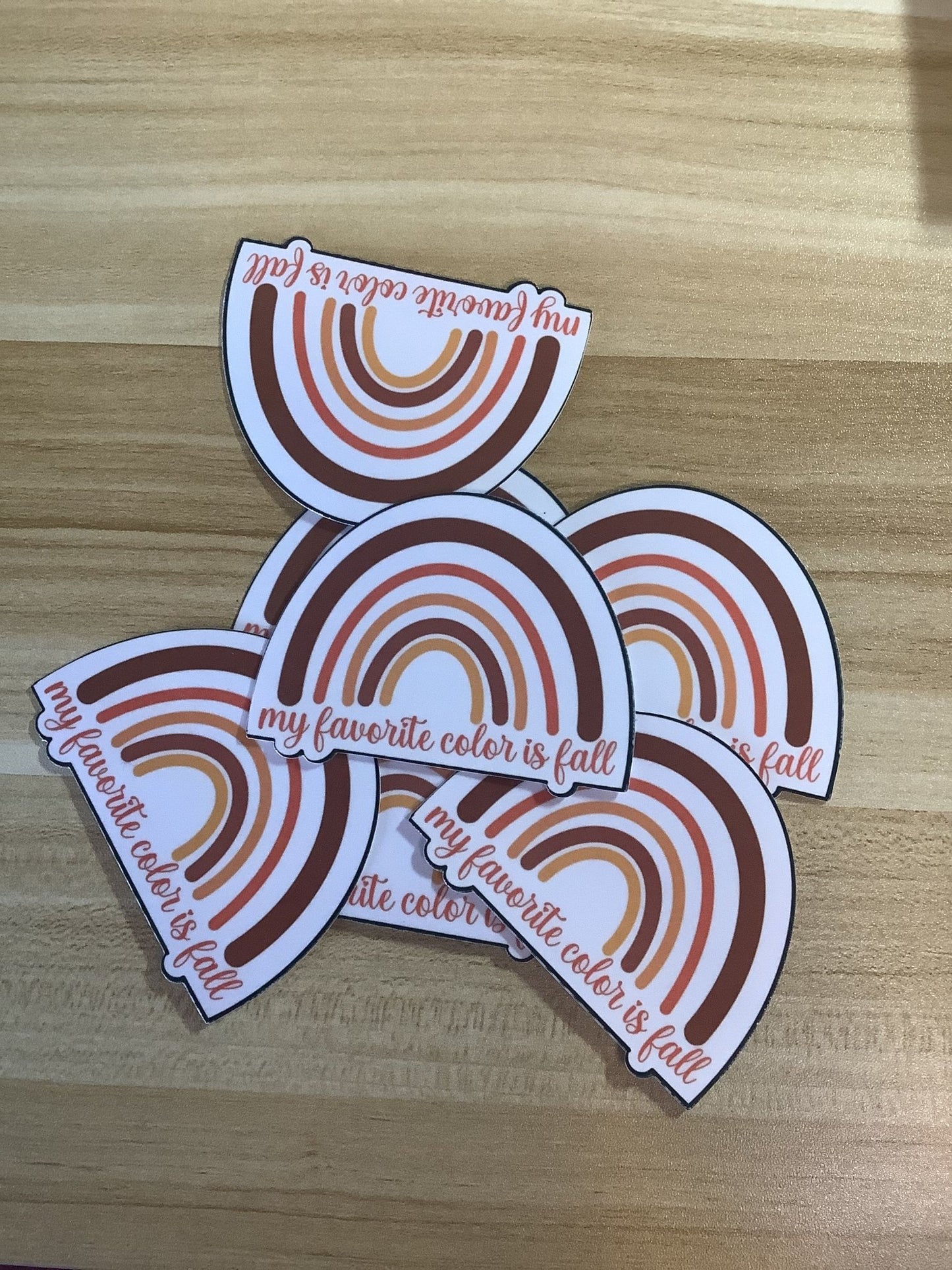 My favorite color is fall sticker - Merlscreations