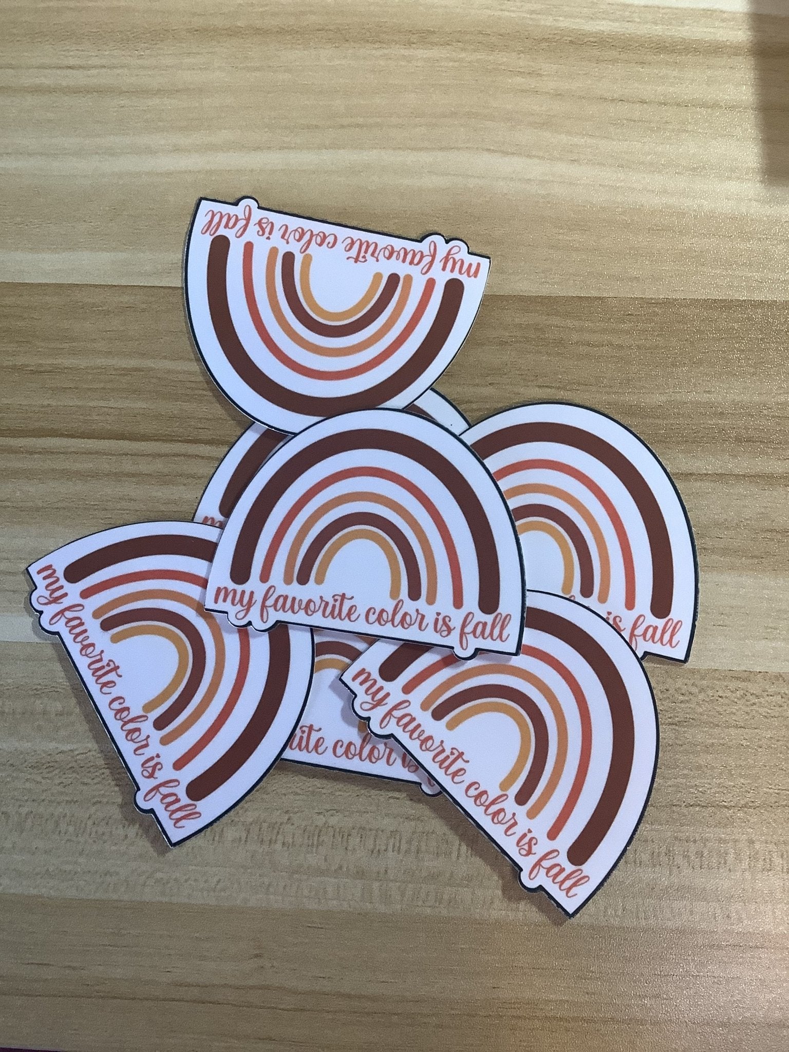 My favorite color is fall sticker - Merlscreations