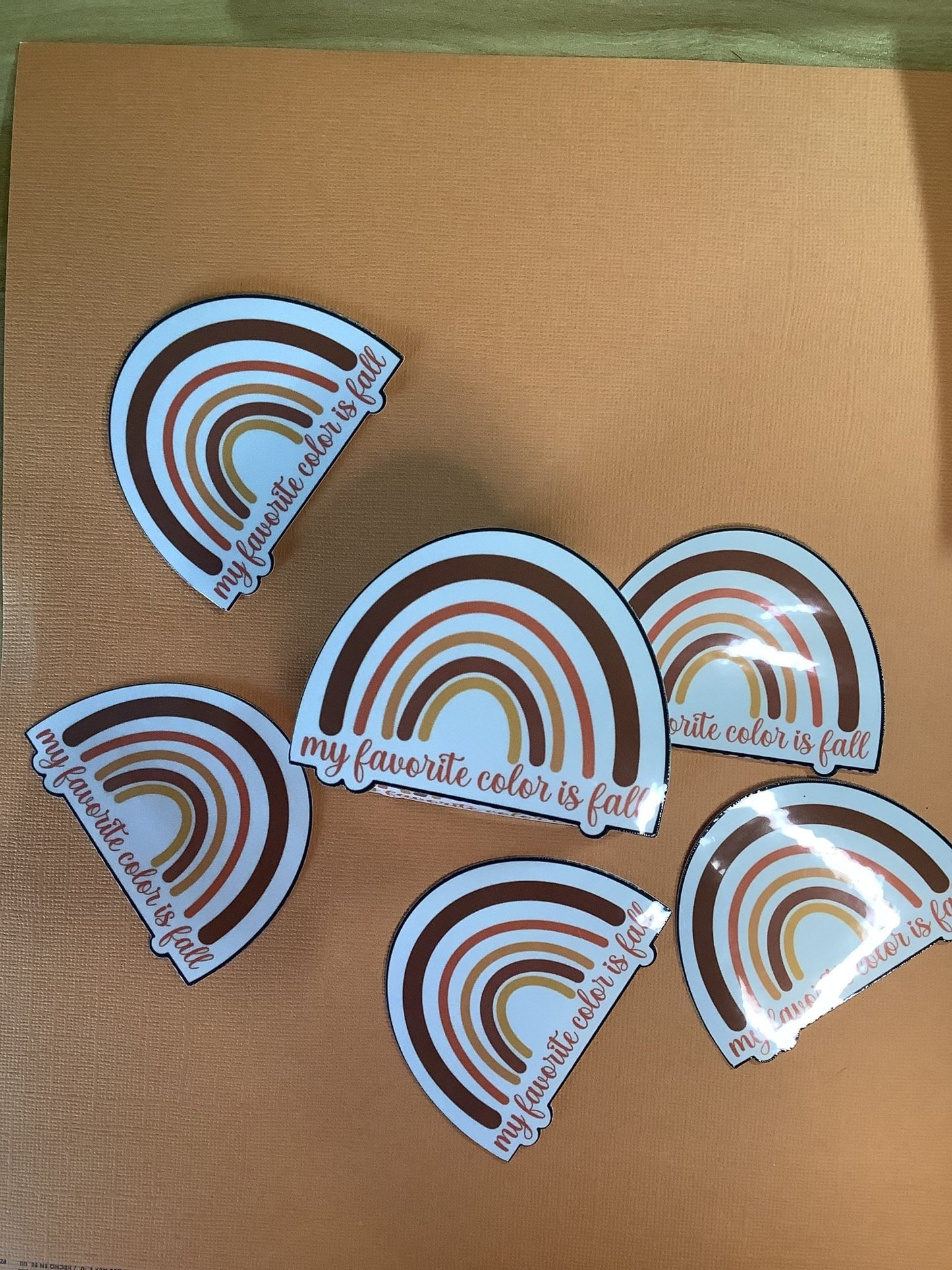My favorite color is fall sticker - Merlscreations