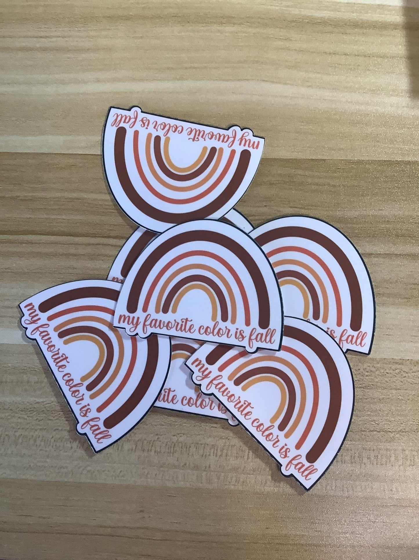 My favorite color is fall sticker - Merlscreations