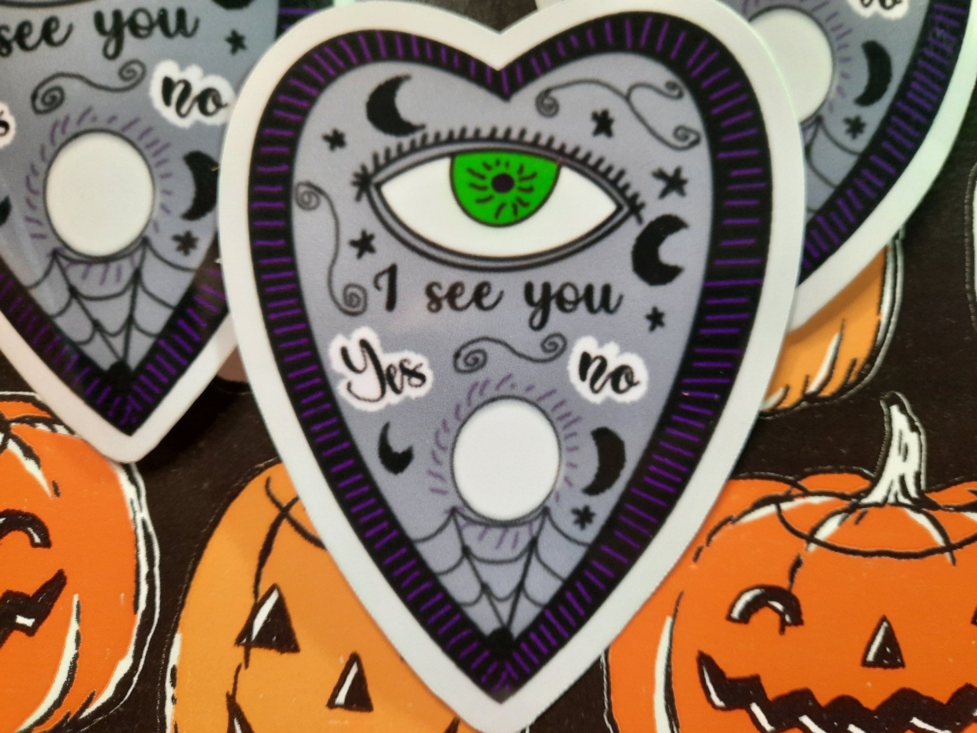 Ouija Board Sticker - Merlscreations