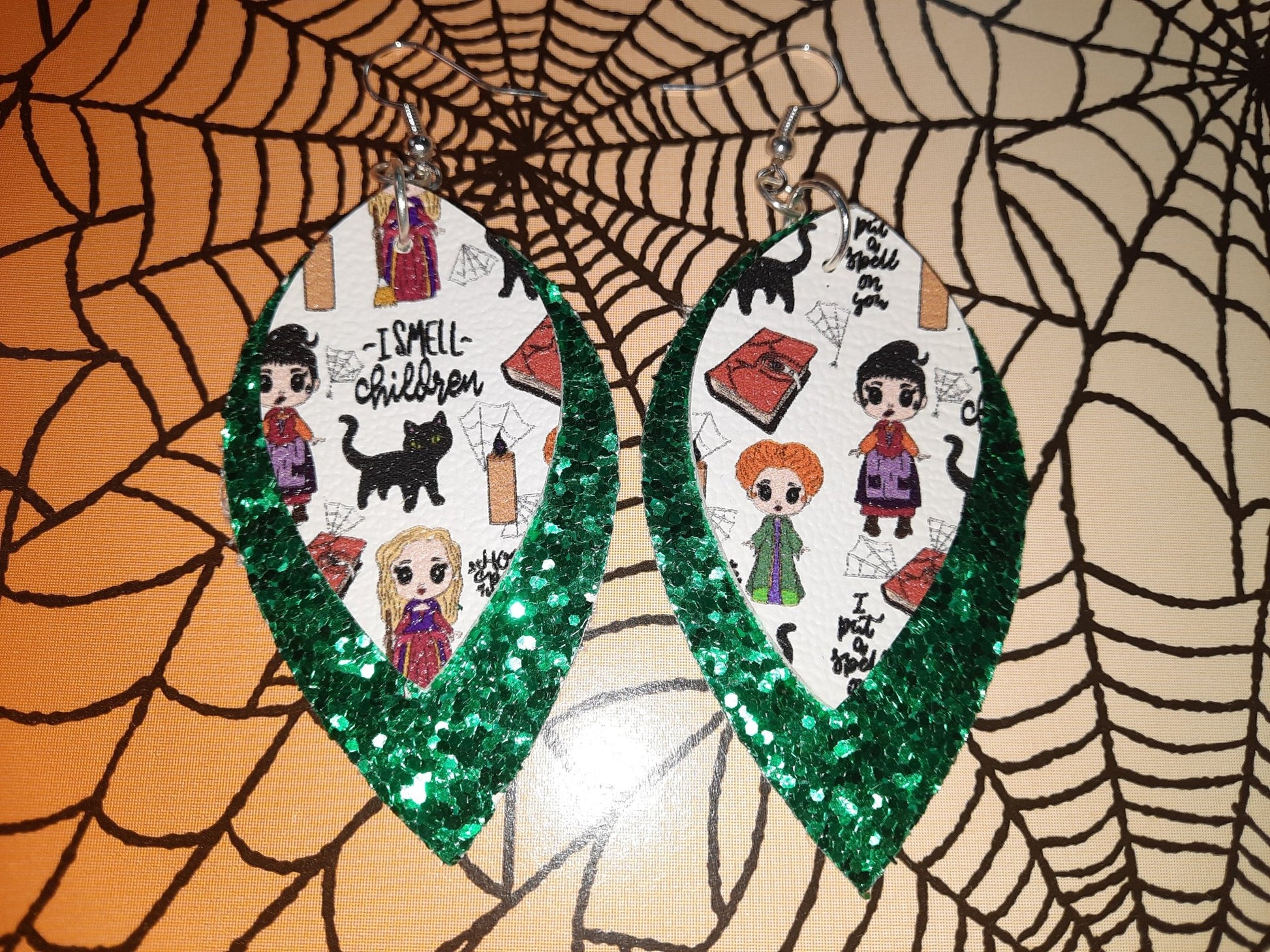 Sanderson Sister Dangle Earrings - Merlscreations